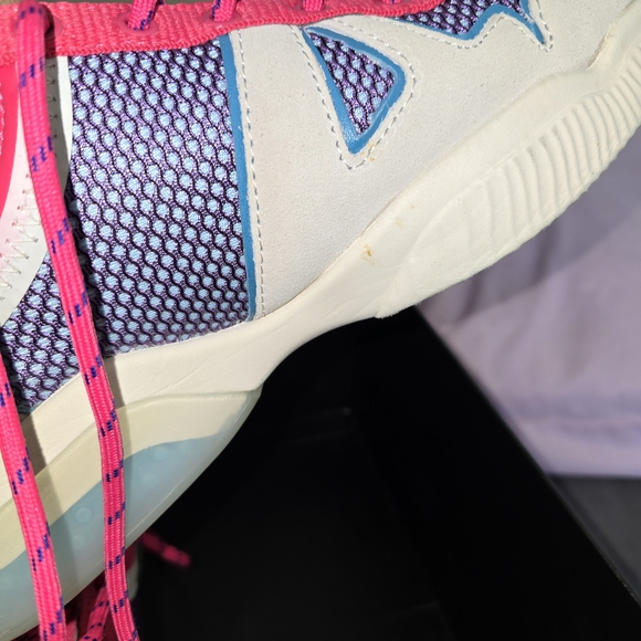 Coach Women's Pink and Cream Sneakers - Picture 10 of 10